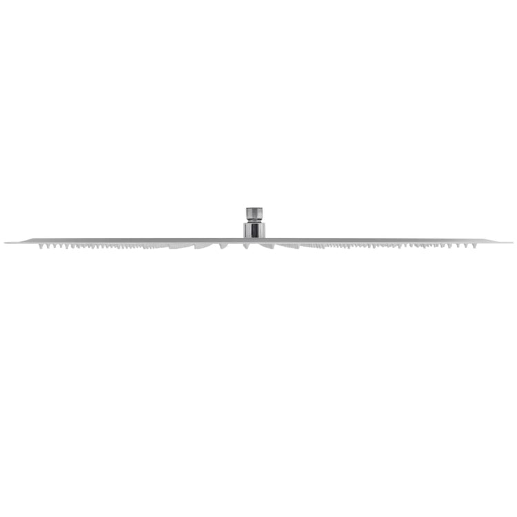 Vidaxl Rain Shower Head 2 ST 50x50 cm en acier inoxydable