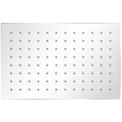 Vidaxl Rain Shower Head 2 PCS 20x30 cm en acier inoxydable