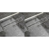Vidaxl Doudeur de douche 2 pc Rectangular 730x140 mm