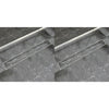 Vidaxl Doudeur de douche 2 pc Rectangular 830x140 mm