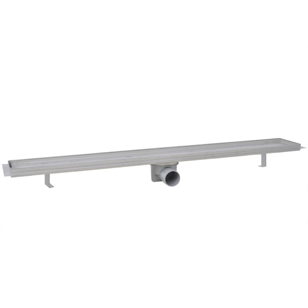 Vidaxl Doudeur de douche 2 pc Rectangular 930x140 mm