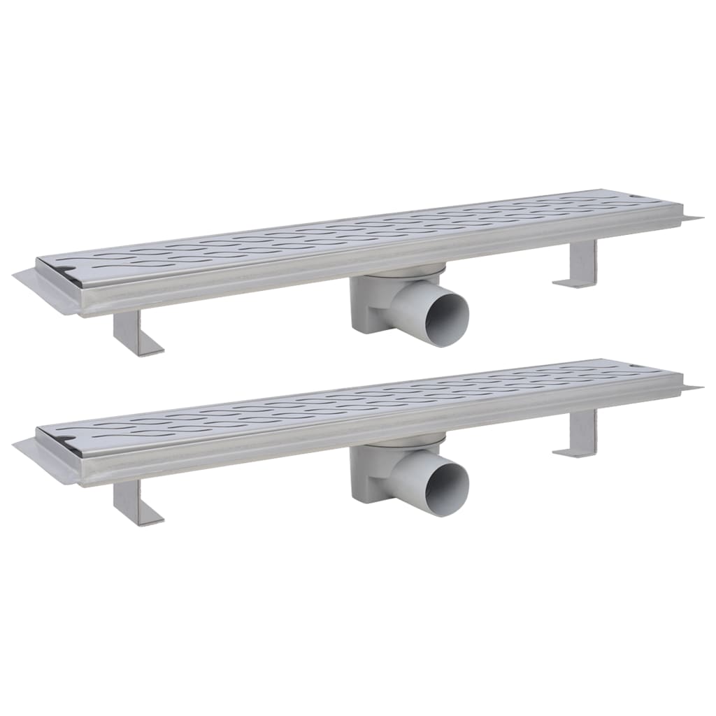 Vidaxl Doudeur de douche 2 pc