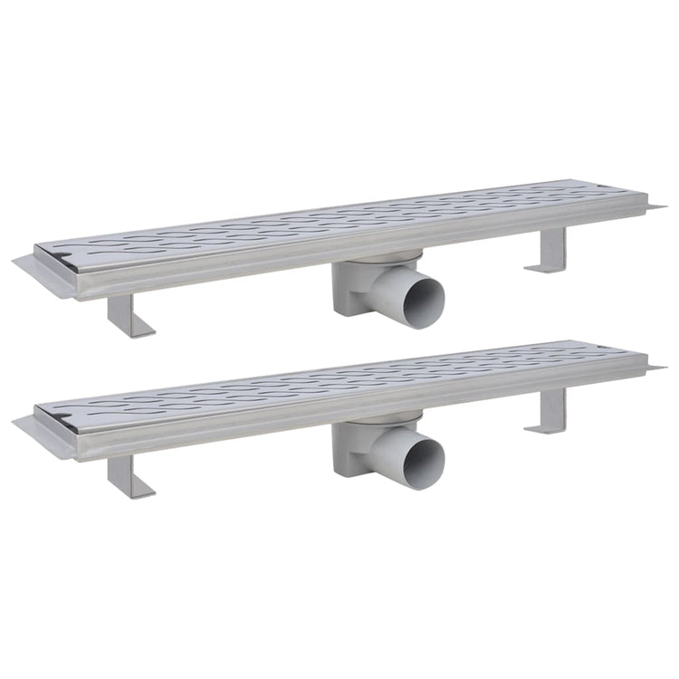 Vidaxl Doudeur de douche 2 pc