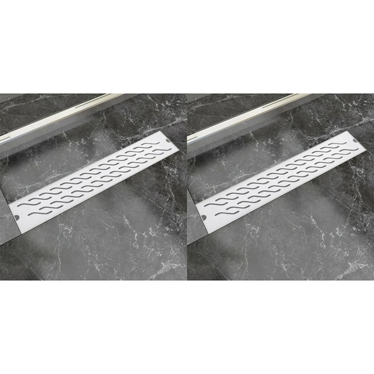 Vidaxl Doudeur de douche 2 pc