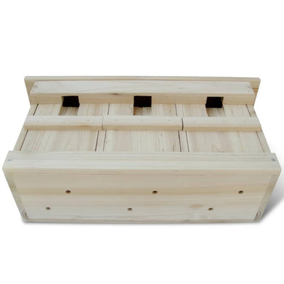 Vidaxl Mussenhuizen 2 St 44x15.5x21,5 cm Bois
