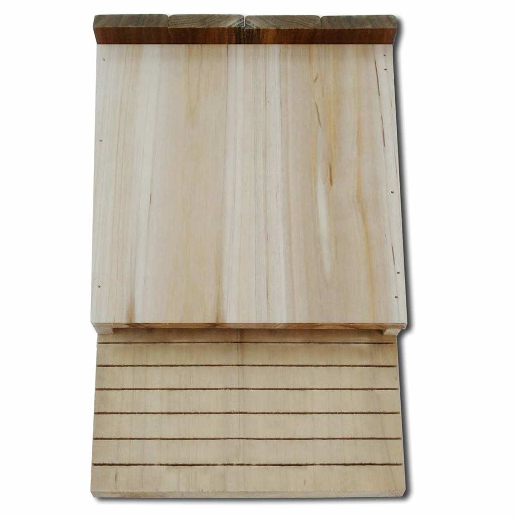 Armoires de chauve-souris vidaxl 4 pcs 22x12x34 cm en bois