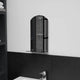 Miroir mural Vidaxl avec étagère 20x40 cm Verre durcie
