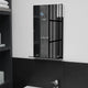 Miroir mural Vidaxl avec étagère de 30x50 cm en verre durci