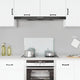 Vidaxl Splash Screen Kitchen 70x40 cm Verre terminale transparent