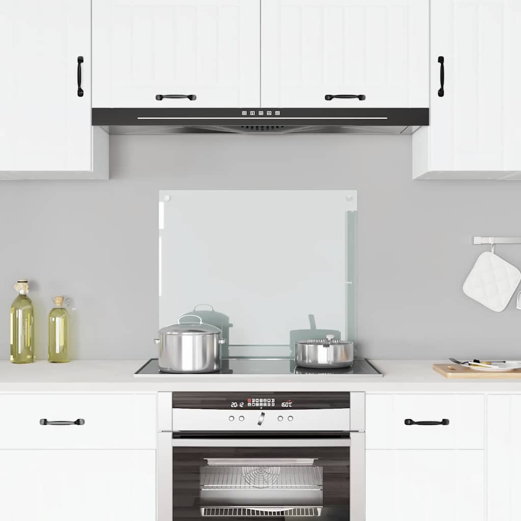 Vidaxl Splash Screen Kitchen 70x60 cm Verre terminale transparent