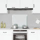 Vidaxl Splash Screen Kitchen 70x60 cm Verre terminale transparent