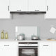 Vidaxl Splash Screen Kitchen 80x40 cm Verre terminale transparent