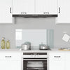 Vidaxl Splash Screen Kitchen 100x50 cm Verre durcie transparent