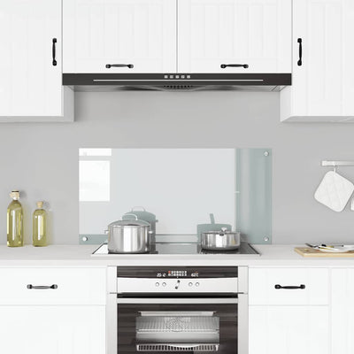 Vidaxl Splash Screen Kitchen 100x50 cm Verre durcie transparent