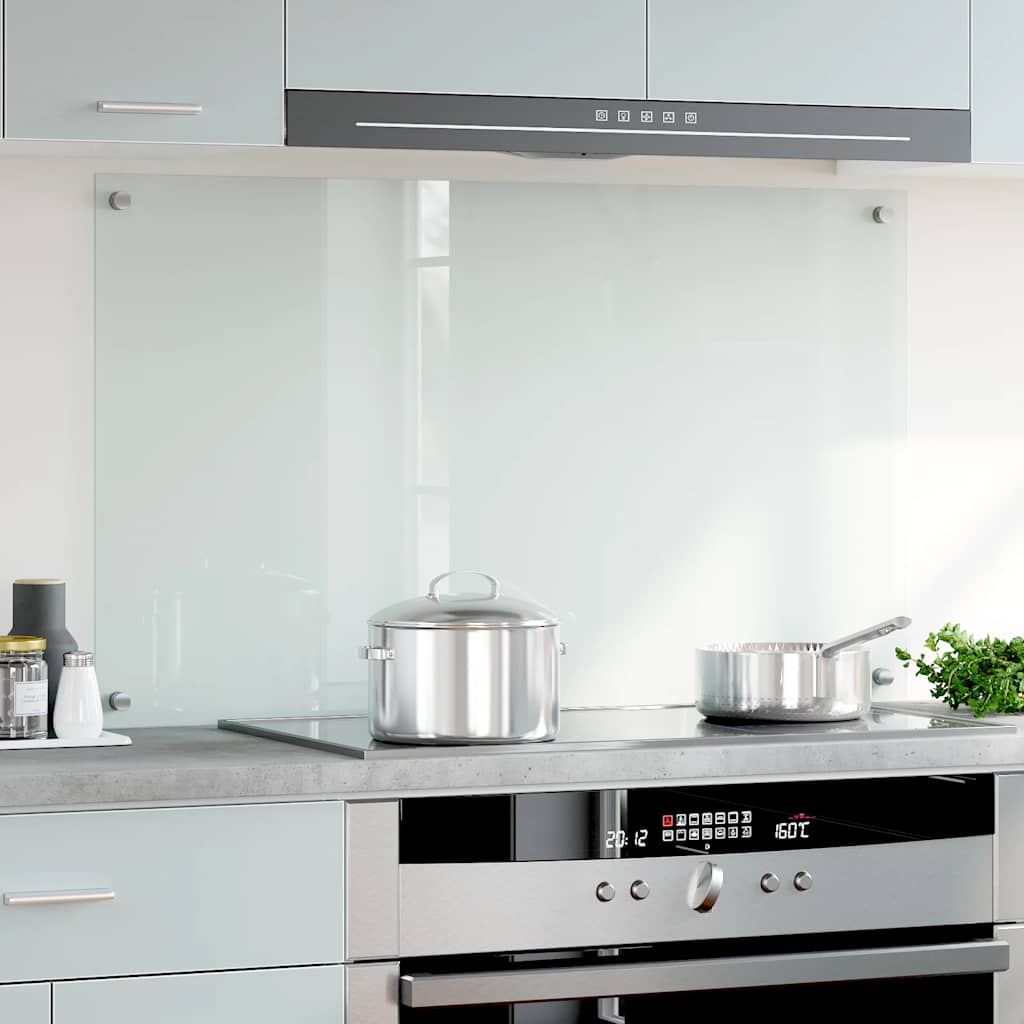 Vidaxl Splash Screen Kitchen 100x60 cm Verre terminale transparent