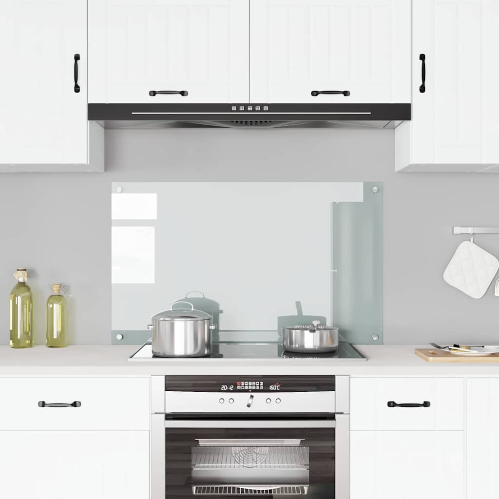 Vidaxl Splash Screen Kitchen 100x60 cm Verre terminale transparent