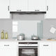 Vidaxl Splash Screen Kitchen 100x60 cm Verre terminale transparent