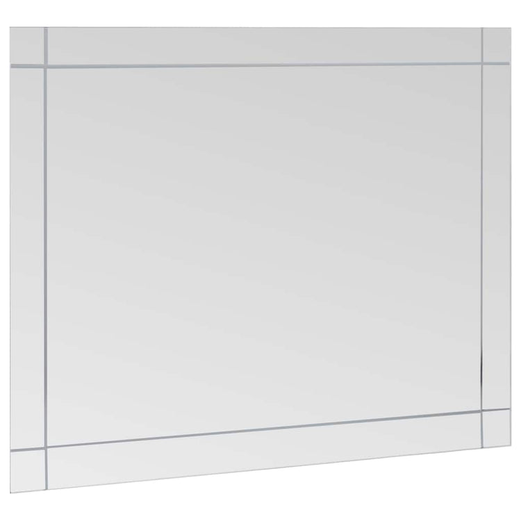 Miroir mural Vidaxl 80x60 cm Verre