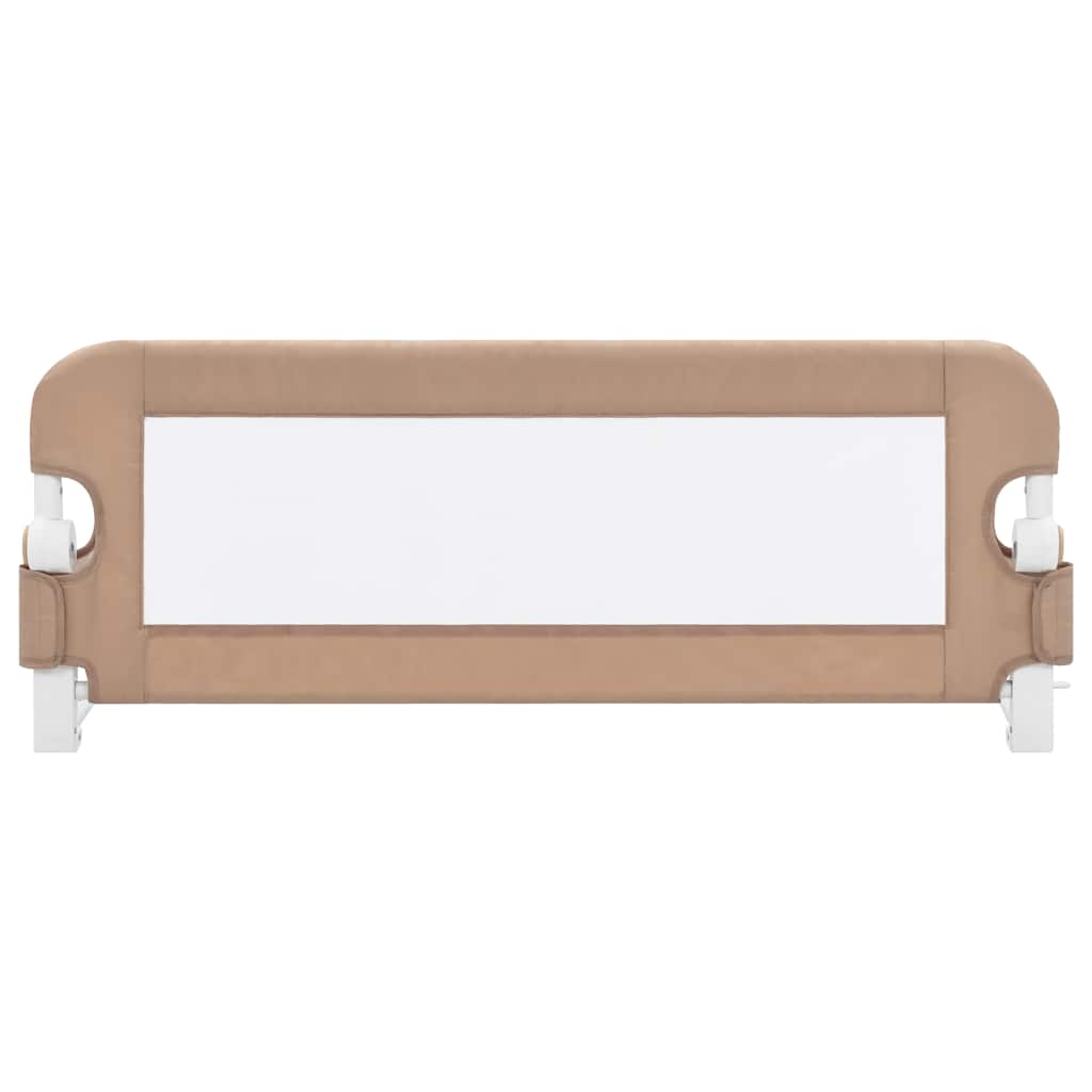 Tableau de lit Vidaxl Toddler 102x42 cm Polyester Taupe