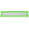 Vidaxl Bedhek Toddler 180x42 cm Green en polyester