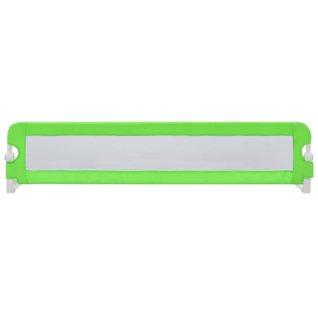 Vidaxl Bedhek Toddler 180x42 cm Green en polyester