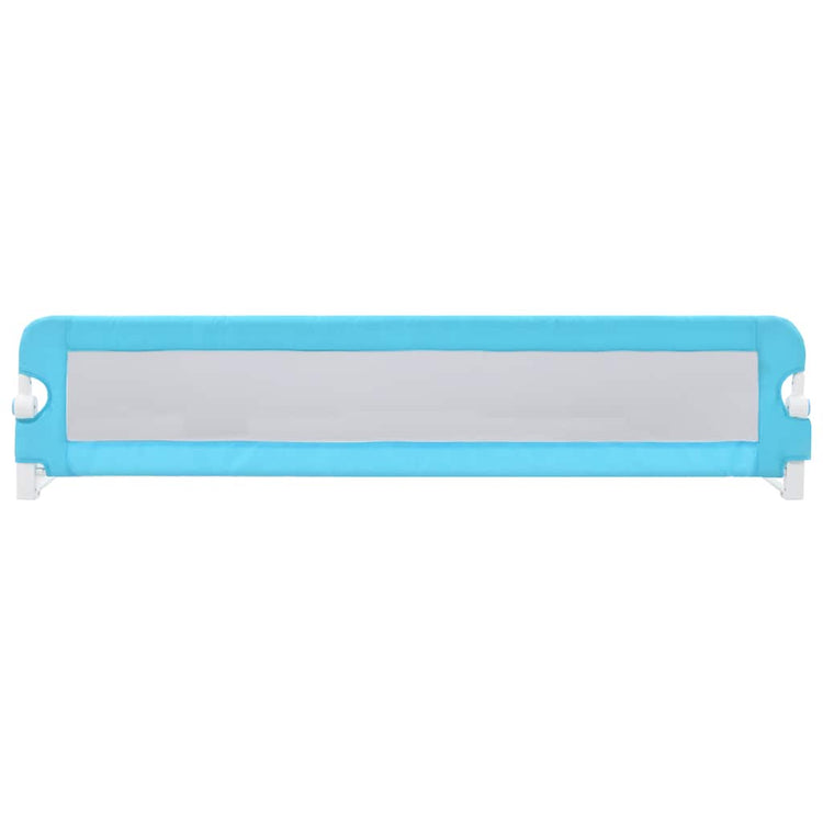 Vidaxl Bedhek Toddler 180x42 cm Bleu en polyester