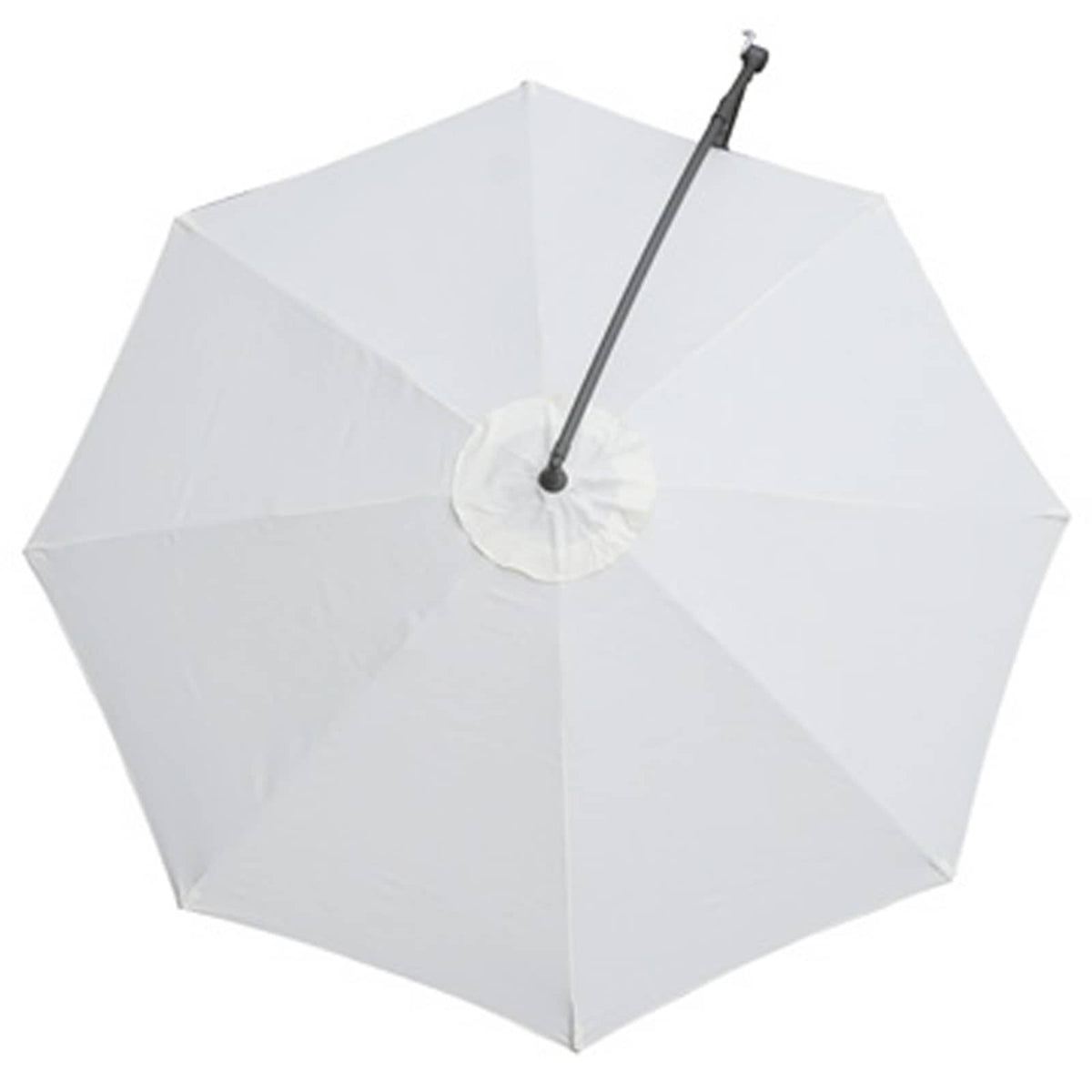 VidaXL parasol suspendu blanc