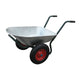 Brouette VidaXL argent