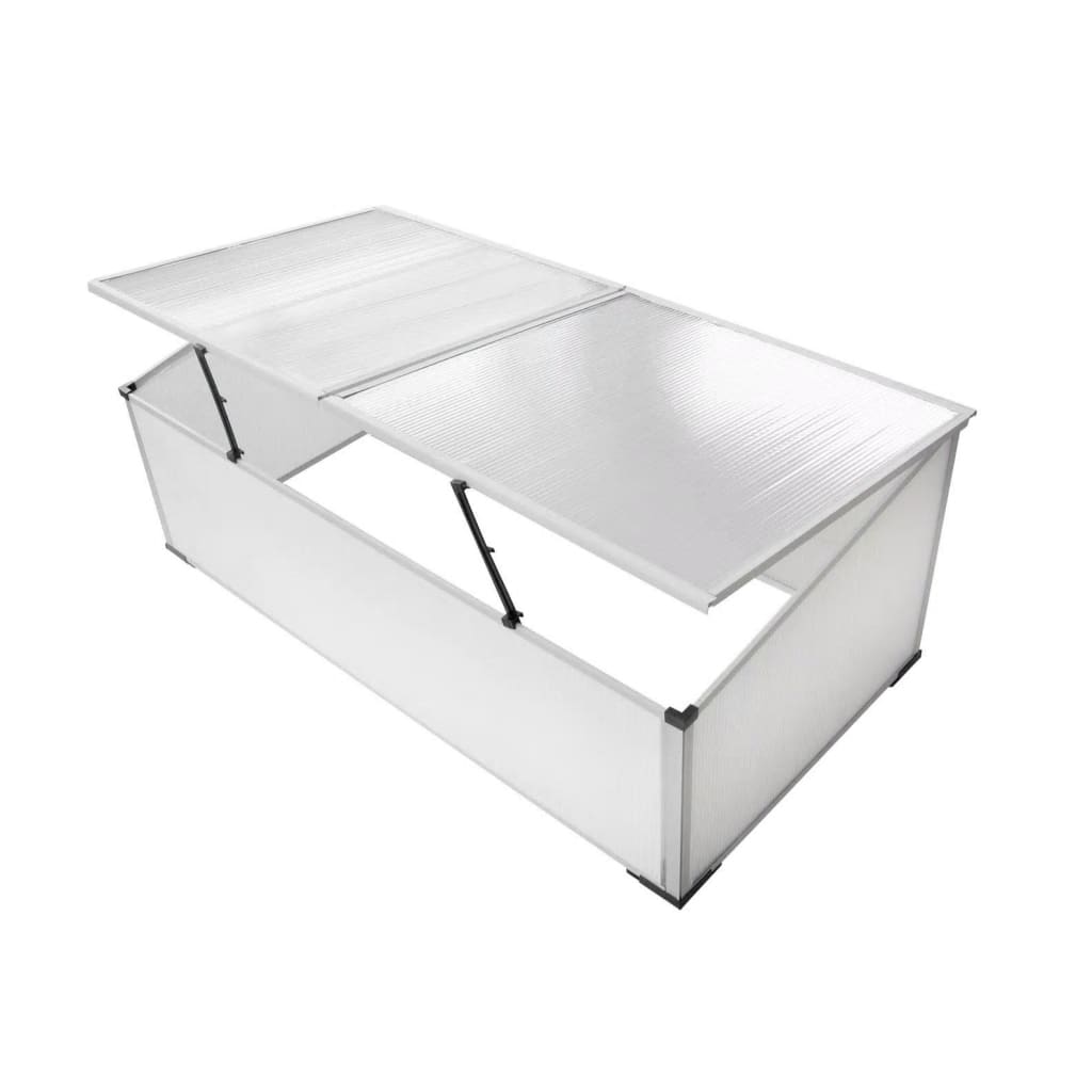 Récipient froid VidaXL avec 2 couvercles 110x55x41 cm