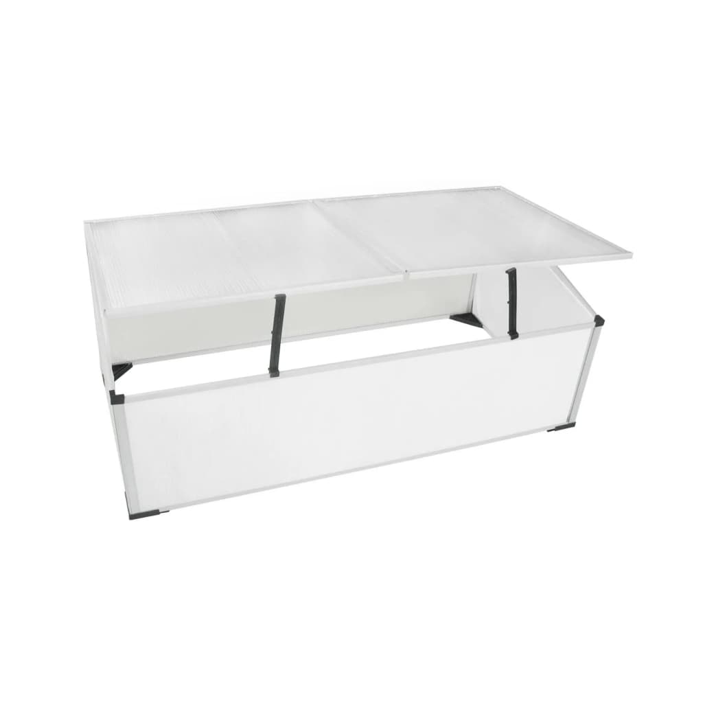 Récipient froid VidaXL avec 2 couvercles 110x55x41 cm