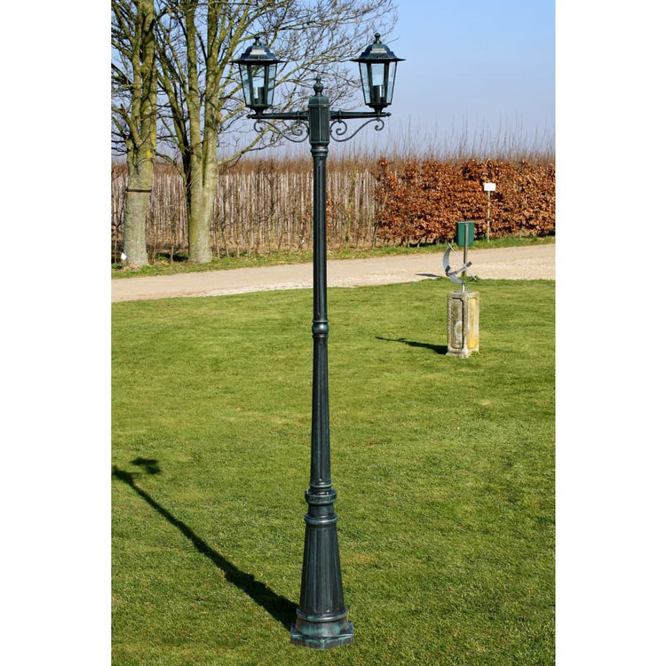 Vidaxl Garden Lant Preston 2 bras 215 cm vert foncé