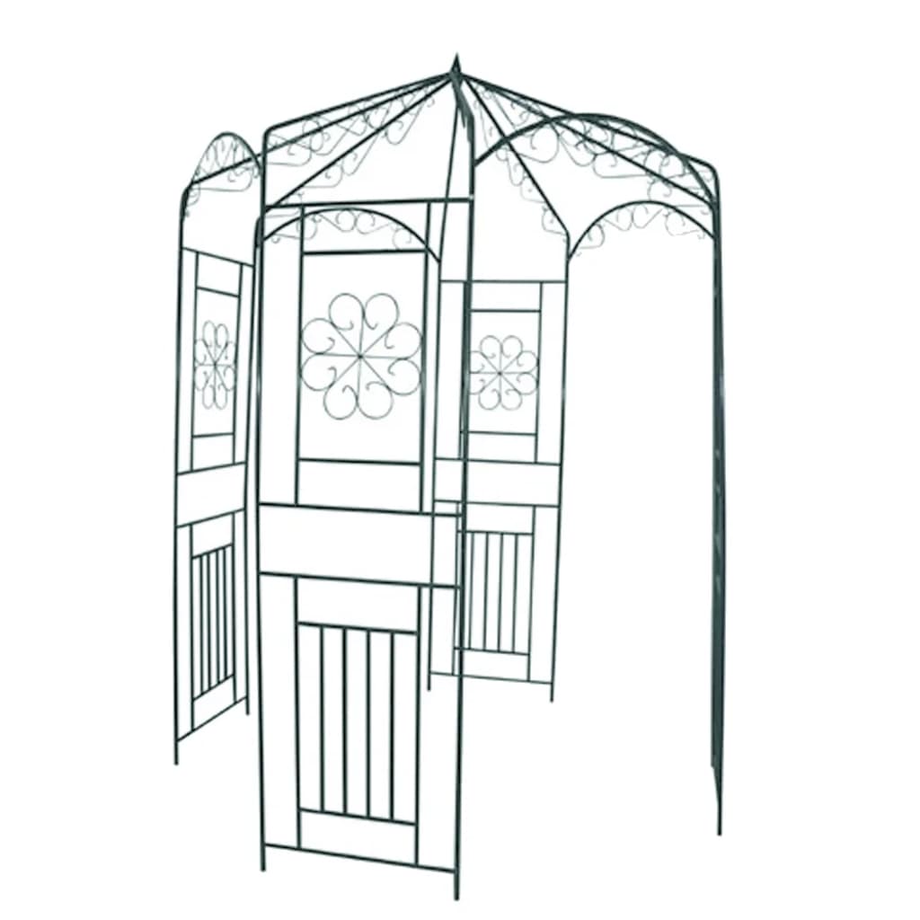 Vidaxl jardin arc 250 cm vert foncé