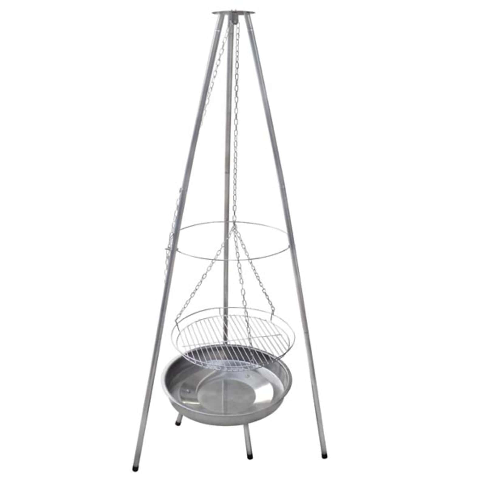 Vidaxl grillades d'extérieur en acier inoxydable