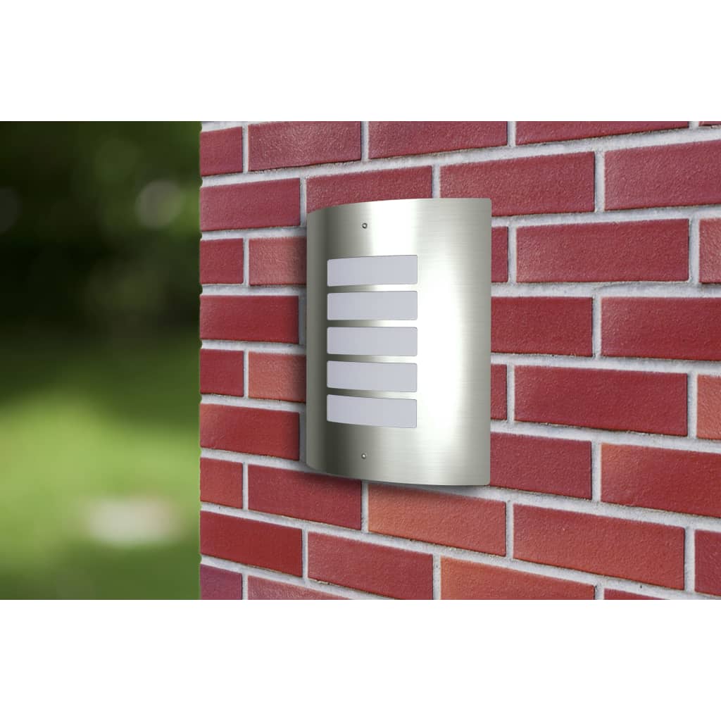 Vidaxx lampe d'extérieur falerna en acier inoxydable