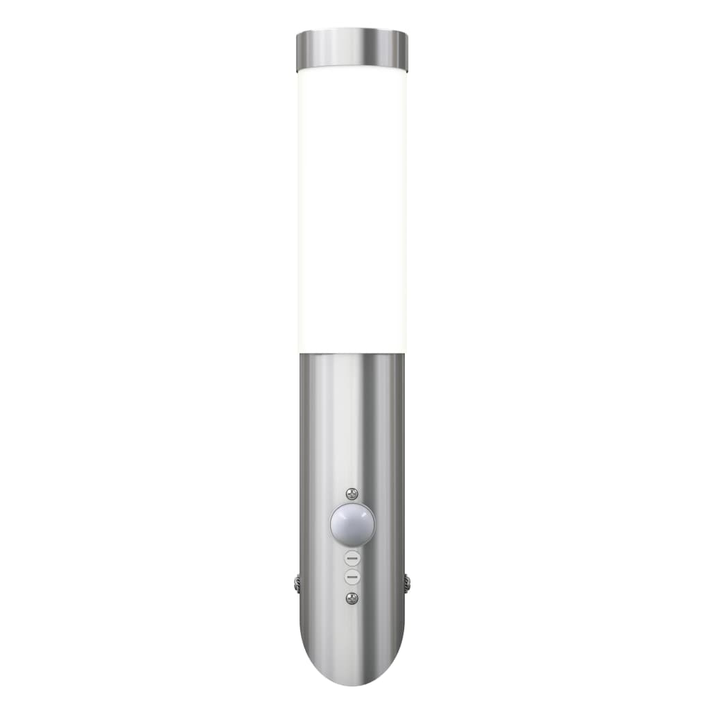 Vidaxl Enego en acier inoxydable de lampe extérieure avec capteur