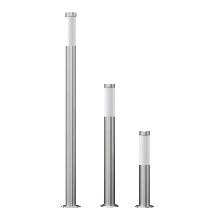 Vidaxl en 3 parties de jardin en acier inoxydable étanche