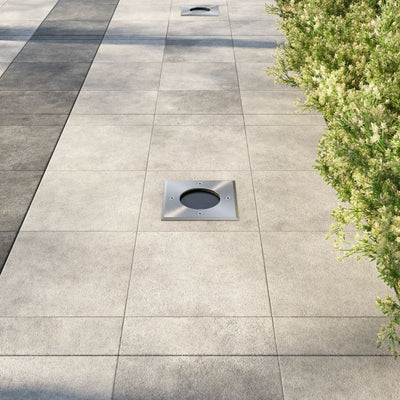 Vidaxl Ground Spots pour l'extérieur de 3 pcs carrés