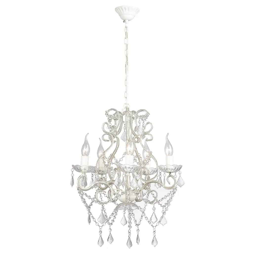 Chandelier Vidaxl avec 2 800 cristaux E14