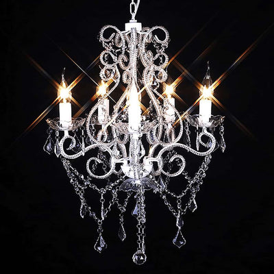 Chandelier Vidaxl avec 2 800 cristaux E14