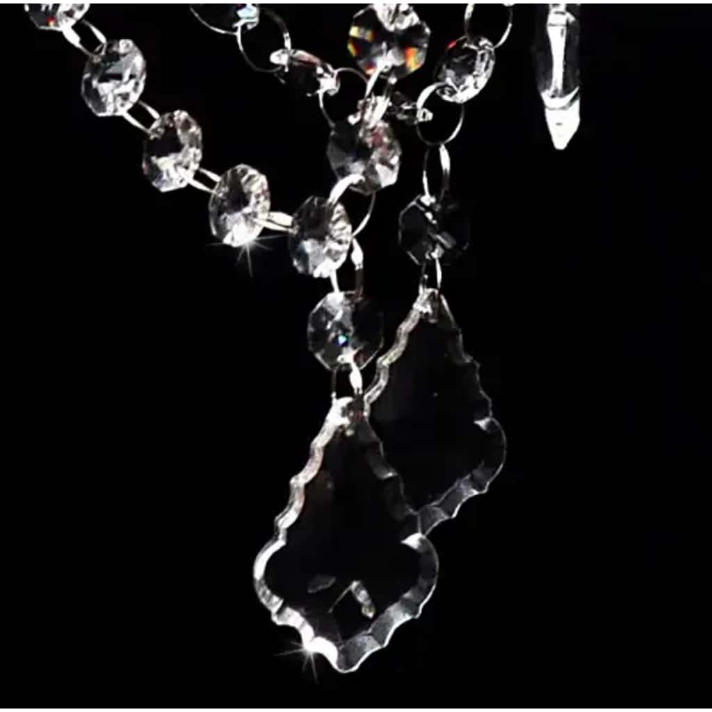 Chandelier Vidaxl avec 2 800 cristaux E14
