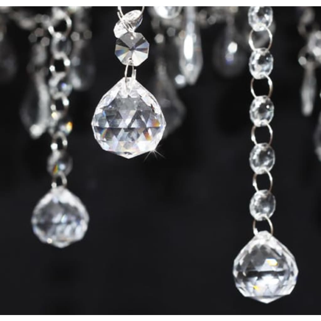 Chandelier Vidaxl avec 2300 cristaux blancs