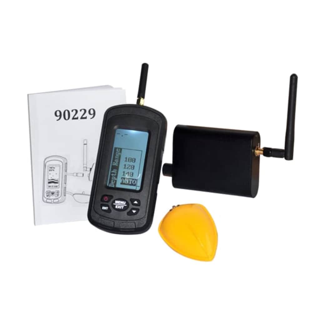Sondeur VidaXL noir