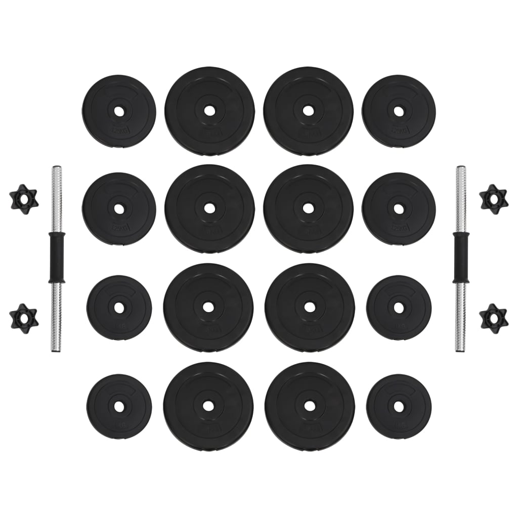 Vidaxl limard 2x15 kg