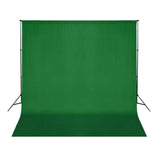 Vidaxl Fond Chromakey 300x300 cm Coton vert - afbeelding 2