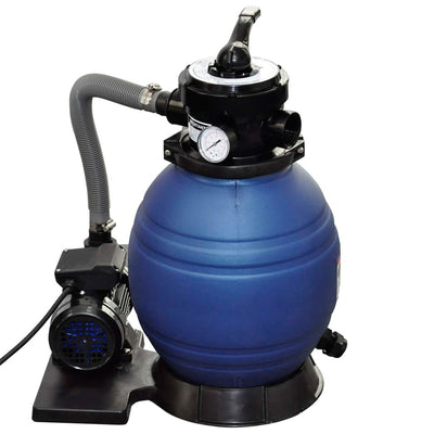 Pompe de filtre de sable vidaxl 400 W 11000 L U