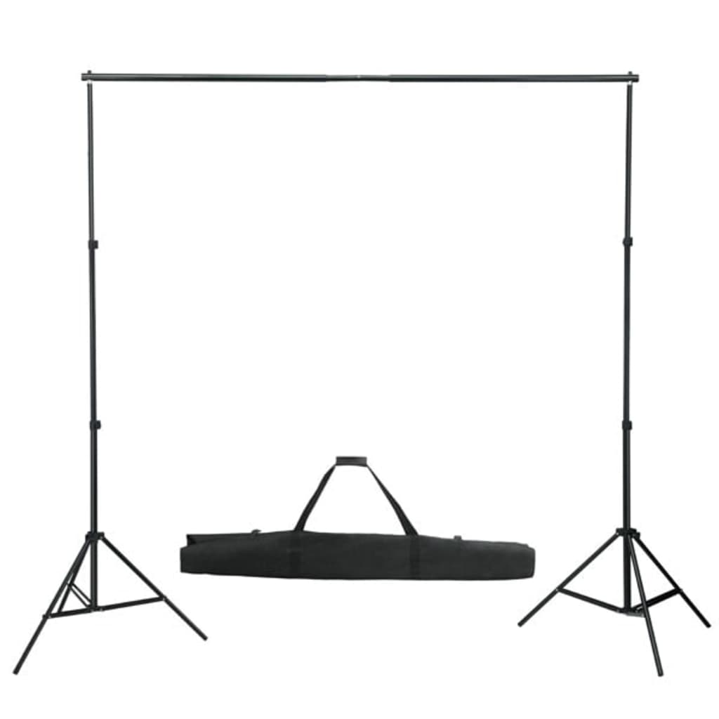 Système d'arrière-plan Vidaxl 600x300 cm blanc