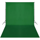 Système d'arrière-plan Vidaxl 300x300 cm vert - afbeelding 3