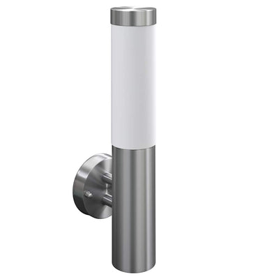 Vidaxl extérieur en acier inoxydable Savona (2 pièces)