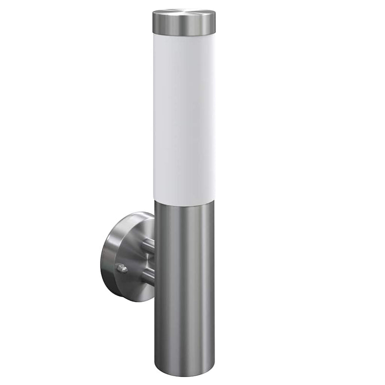 Vidaxl extérieur en acier inoxydable Savona (2 pièces)