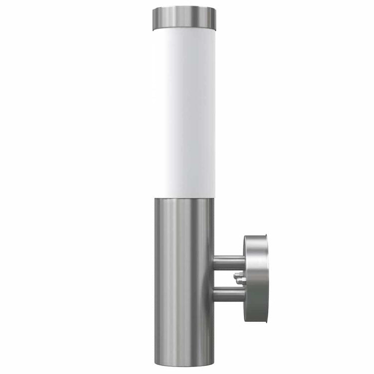 Vidaxl extérieur en acier inoxydable Savona (2 pièces)